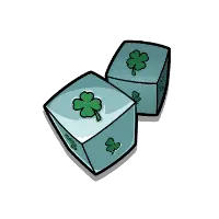 Dice symbol Le Prechaun